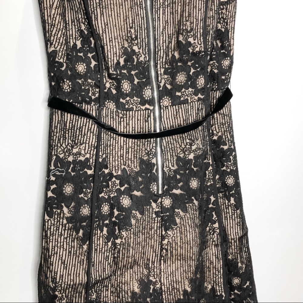 🦋🌙 NWT FOXIEDOX x ANTHROPOLOGIE | Asha Black Lace Dress - Picture 10 of 15